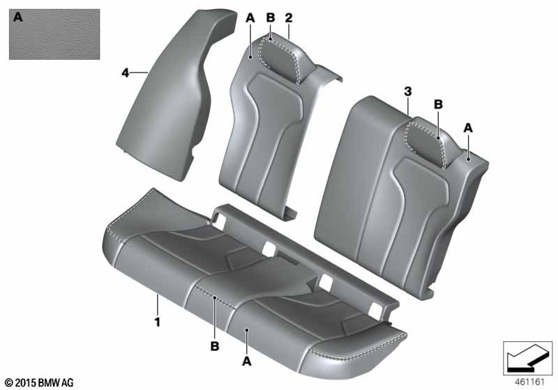 Leather seat