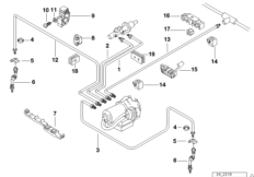 Трубопровод тормозного привода c ABS Пд