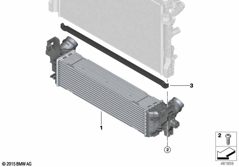 Охладитель наддувочного воздуха
