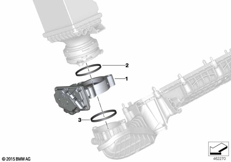 Корпус дроссельной заслонки
