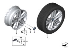 Диск LM BMW звездообр.спицы 659 - 17"