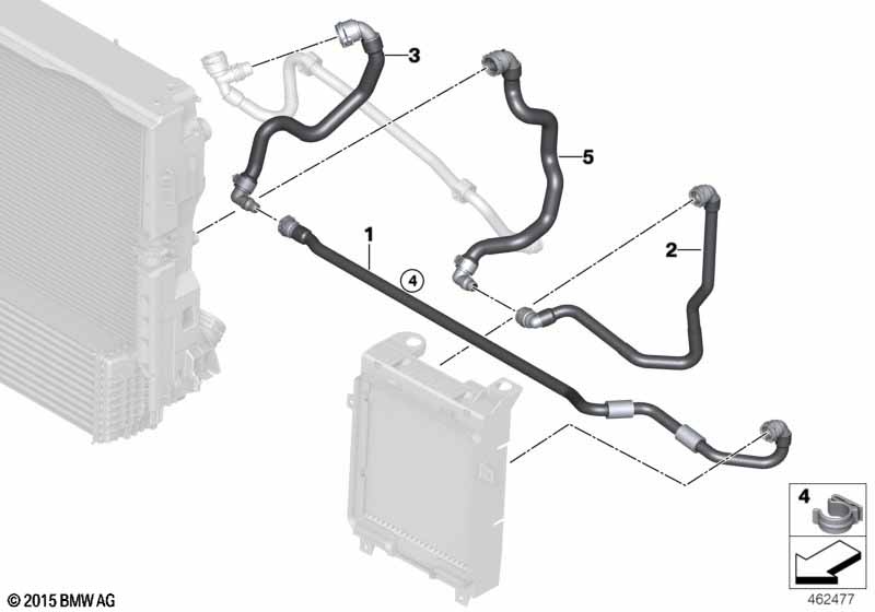 система охлаждения - вынес. Радиатор