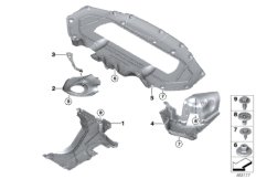 Облицовка днища кузова Зд