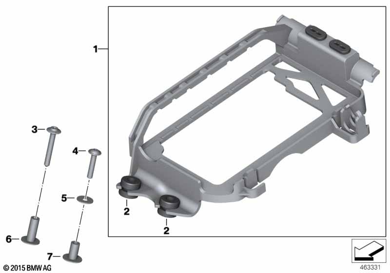 Кронштейн ЭБУ