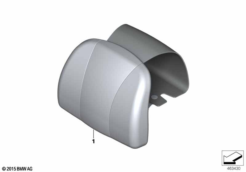 Подушка сиденья подголовник сзади