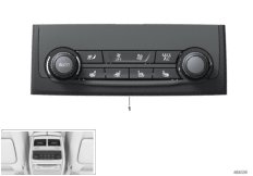 Блок упр.сист.отопл./кондиц.в зад.ч.сал.