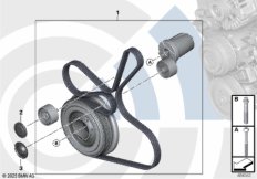 Рем.к-т ременного привода Value Line