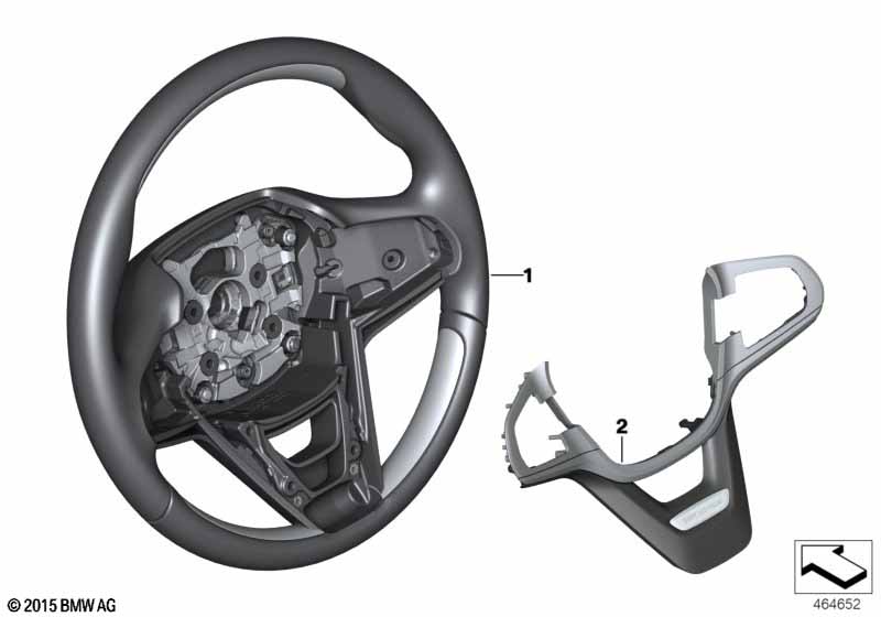 Individual рулевое колесо кожа/дер.