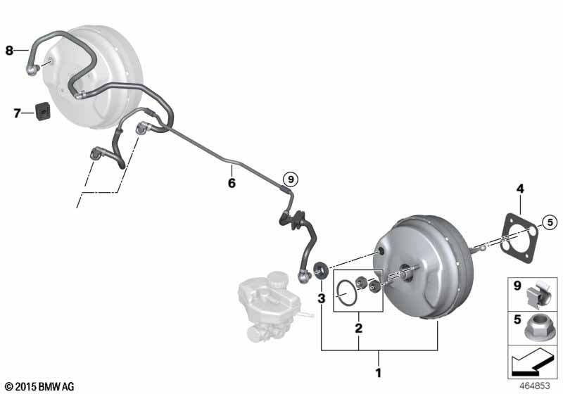 Вакуумный усилитель тормозов