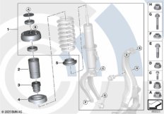 Ремкомплект опорного подшипника