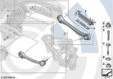 Ремкомплекты напр.рычага поп.рыч.подв.