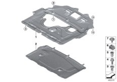 Экран моторного отсека