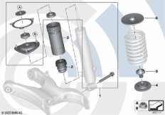 Ремкомплект опорного подшипника