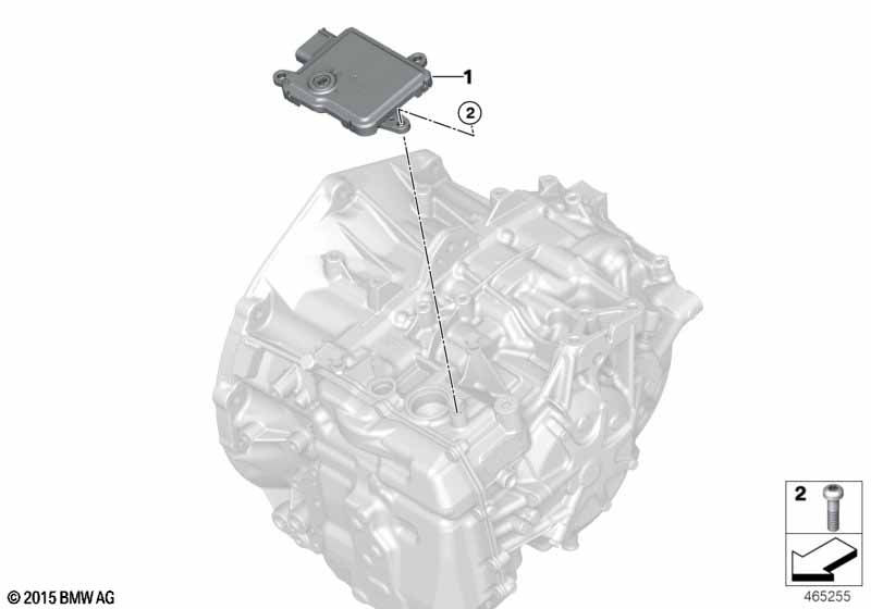 GA6F21AW, электр.система управления КПП