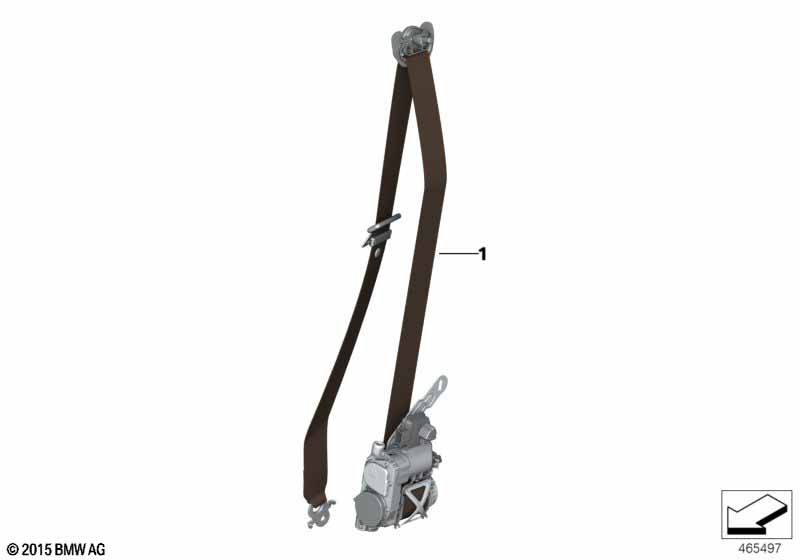 Individual ремень безоп.впереди