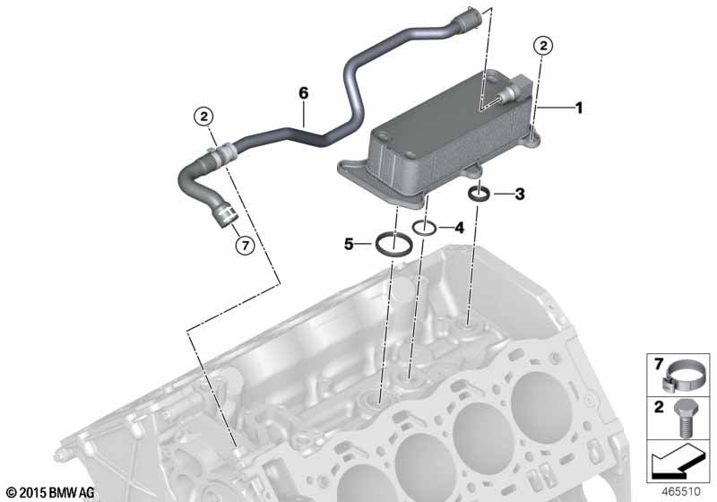 Жидкостно-масляный теплообменник