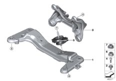 Крепление КПП