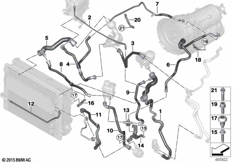 Шланги системы охлаждения