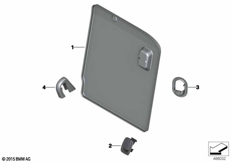 Накладки подушки заднего сиденья