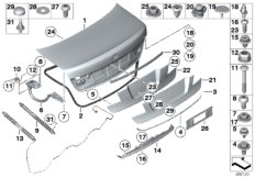 Багажная дверь/детали