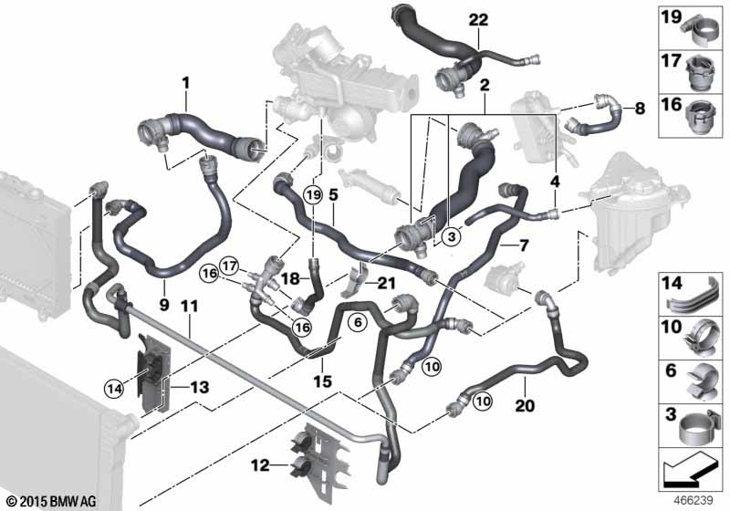 Шланги системы охлаждения