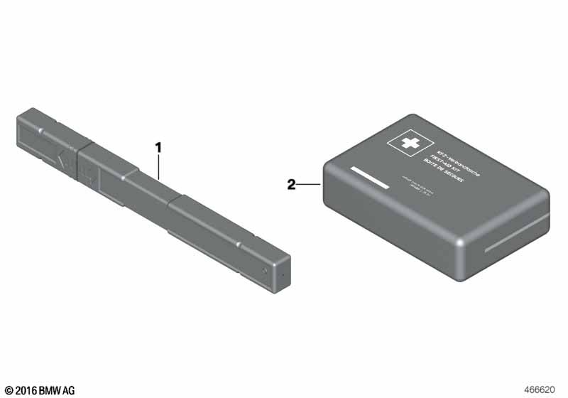 Знак аварийной остановки/аптечка/подушка