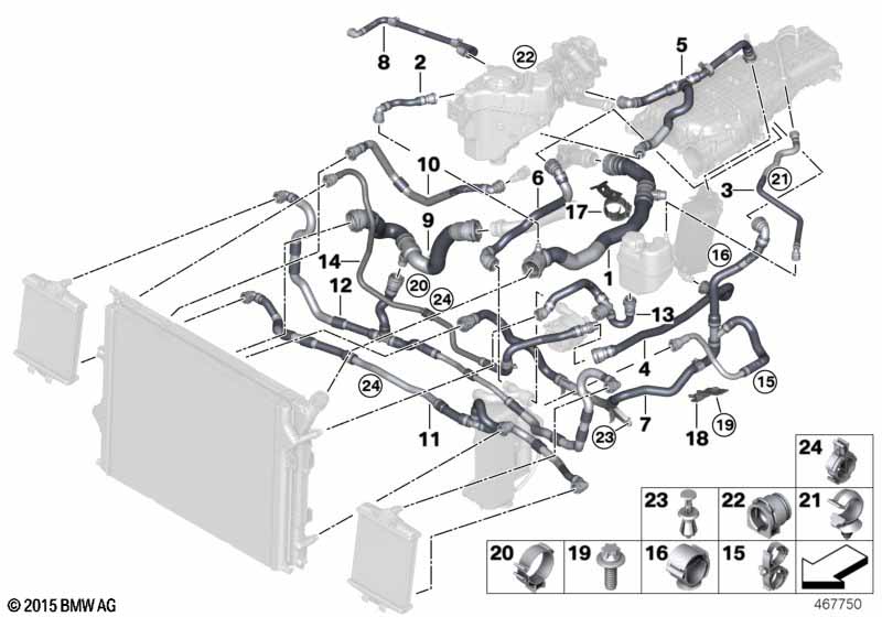 Шланги системы охлаждения