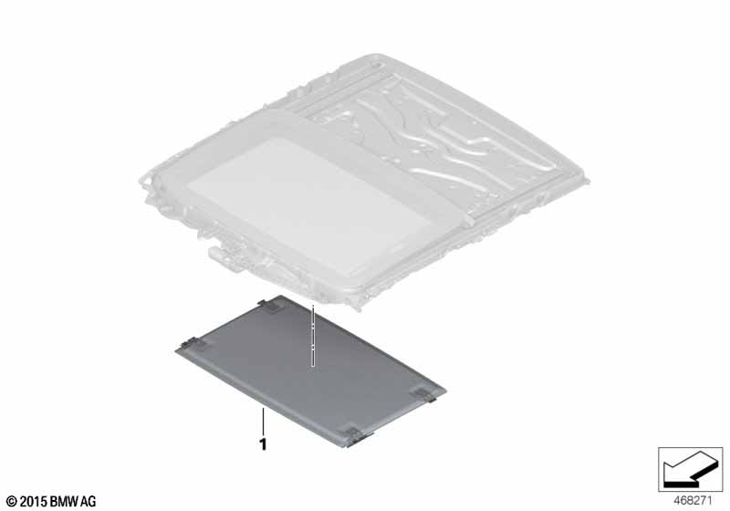 Individual сдвижная панель потолка