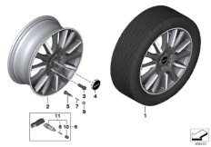 MINI LM колесо High Spoke 596