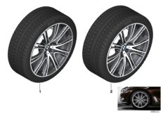 Колесо в сб.зим.V-образн.сп.649i - 20"