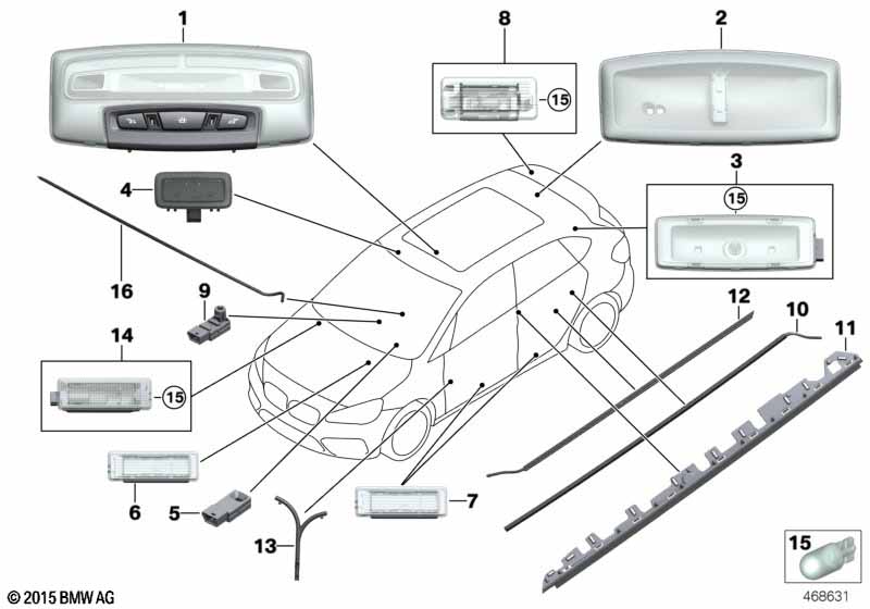Различные огни