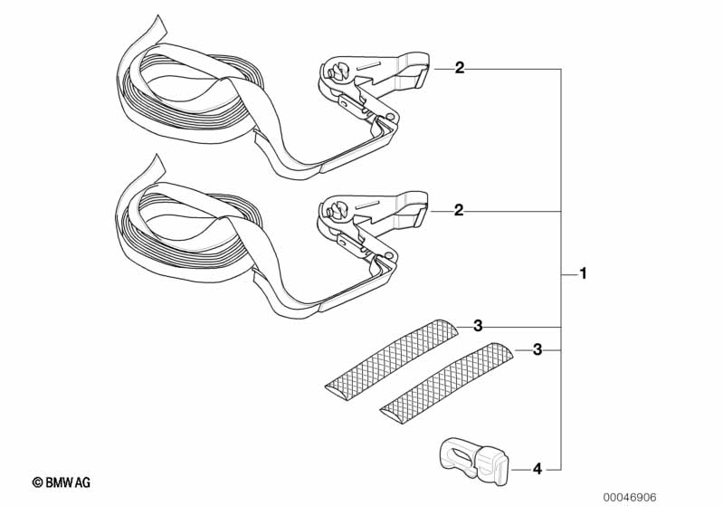 Крепежная система прицепа
