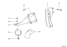 Подвеска двигателя/демпфер