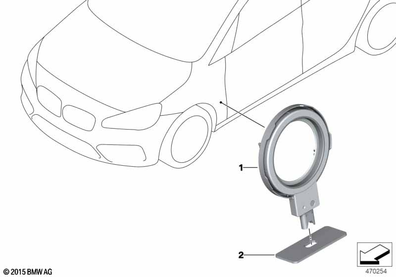 Освещение зарядной розетки