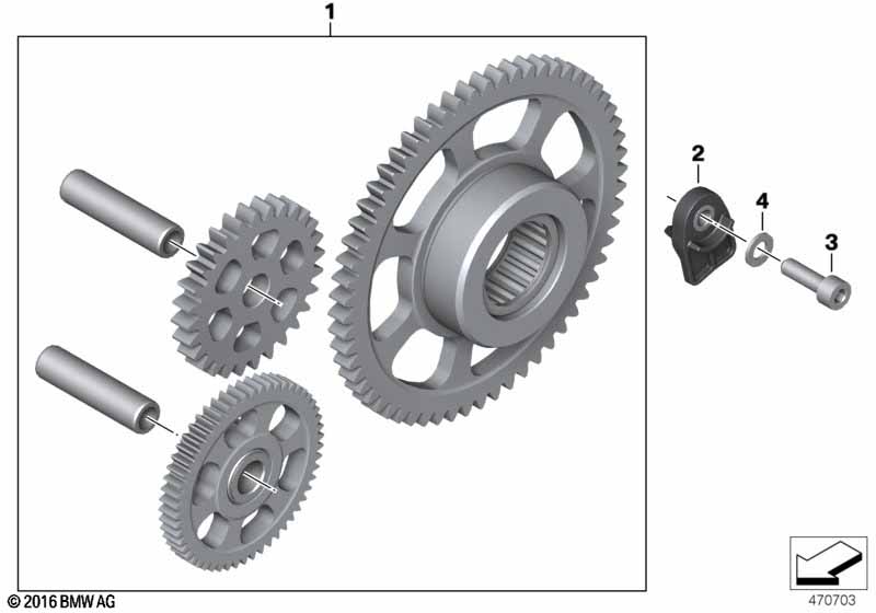 Привод стартера