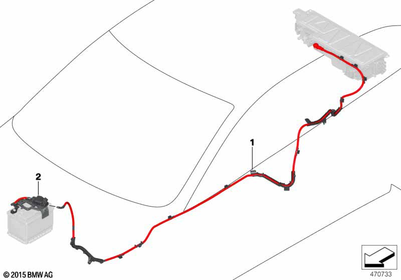 провод батареи