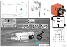 Реле складного верха 1 K18363