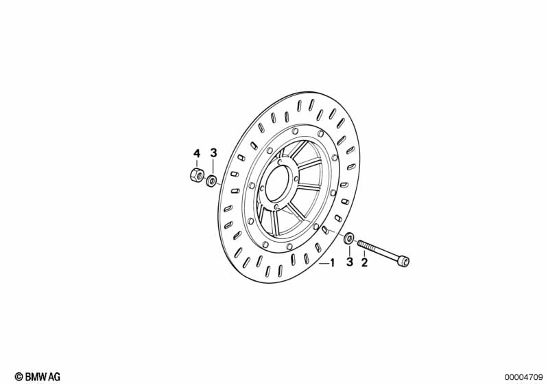 Тормозной диск Пд