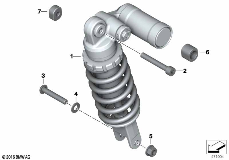 амортизационная стойка Зд