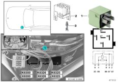 Разгрузочное реле контакта 15 K6326