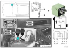 Разгрузочное реле контакта 15 K6326