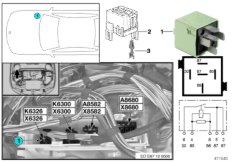 Разгрузочное реле контакта 15 K6326