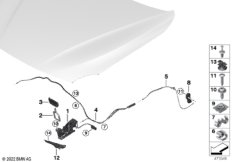 Система замков капота
