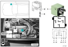 Реле форсунок K6327