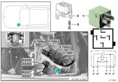 Реле форсунок K6327