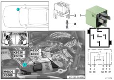 Разгрузочное реле контакта 15 K6326