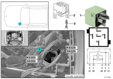Разгрузочное реле контакта 15 K6326