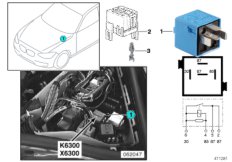 Реле DME-MS42 K6300