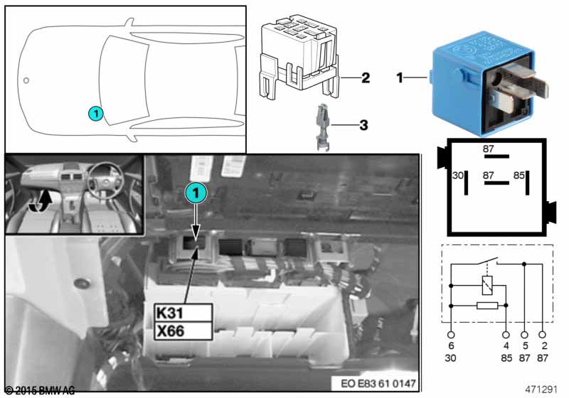 Реле прикуривателя Австралия K31
