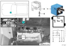 Реле прикуривателя Австралия K31